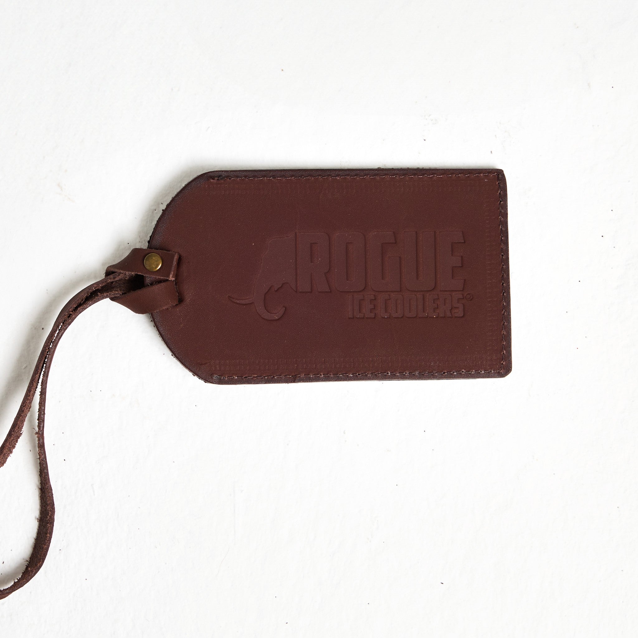 Leather Safari Name Tag 